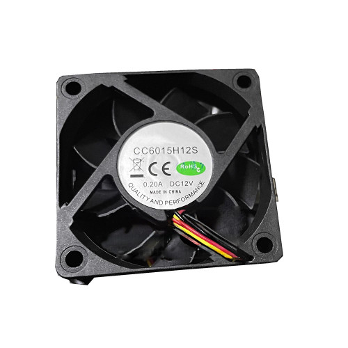 Cooling Fan For COOLCOX CC6015H12S DC12V 0.2A 60x60x15mm