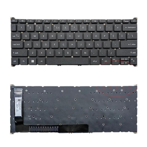 Laptop No Backlit Keyboard For ACER TravelMate P2 14 P214-54 TMP214-54-5623 TMP214-54-788C | NX.VY2AA.001 English US Black New