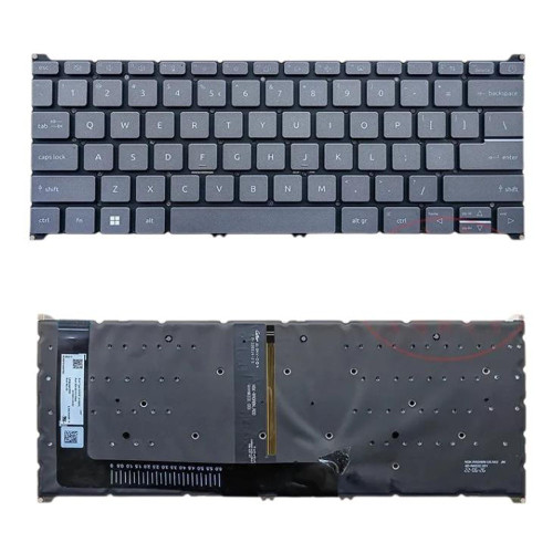 Laptop Backlit Keyboard For ACER TravelMate P2 14 TMP214-56T TMP214-56T-G2 TMP214-56T-TCO TMP214-56T-G2-TCO English US Gray New