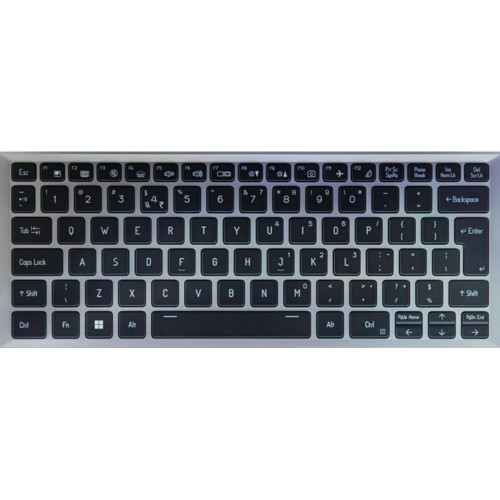 Laptop Backlit Keyboard For ACER TravelLite TL14-52M UN.34GSI.01R English US Black New