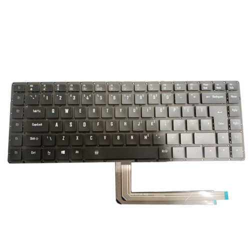 Laptop Backlit Keyboard For Gigabyte For AERO 14 14-W AERO 14 V7 14-W7 United Kingdom UK/GB Black Without Frame New