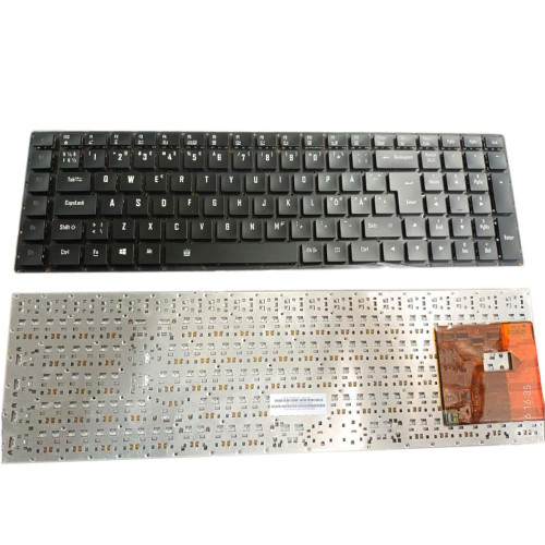 Laptop Backlit Keyboard For Gigabyte For AORUS X7 V7 Nordic NE Colourful Backlit Black No Frame New