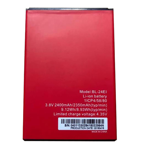 Battery For itel BL-24EI BL24EI 3.8V 9.12WH 2400mAh New