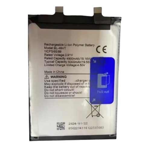 Battery For Itel BL-49VT BL49VT 3.91V 19.55WH 5000mAh New