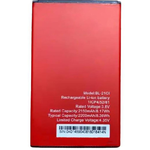 Battery For Itel BL-21CI BL21CI 3.8V 8.36WH 2200mAh New