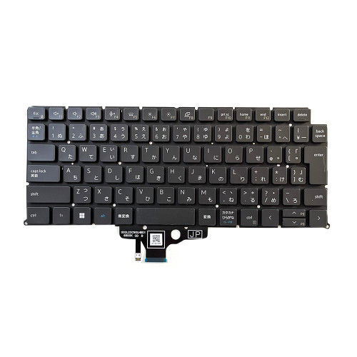 Laptop Keyboard For DELL Latitude 7340 7350 For Latitude 7340 2-in-1 (2023) Japanese JP JA Black With Backlit