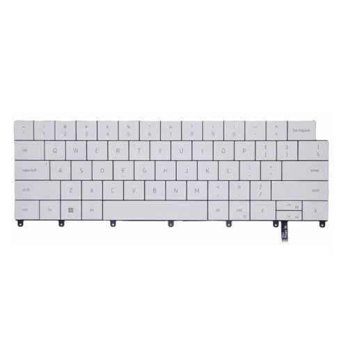 Laptop Keyboard For DELL 14 Premium DA14250 For XPS 14 9440 0945JN 945JN PK138YR1B01 SG-B1271-XUA SN2C10B21 0P66PH P66PH PK138YR2B00 DLM23B23USK7281 English US White With Backlit