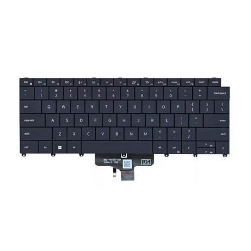 Laptop Keyboard For DELL Latitude 9440 2-in-1 9450 2-in-1 0242RJ 242RJ English US Black With Backlit
