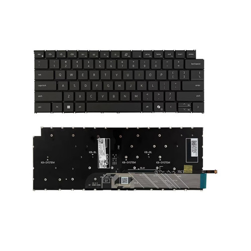 Laptop Keyboard For DELL Inspiron 5440 5441 14 Plus 7440 14 Plus 7441 16 Plus 7640 For Latitude 5455 7455 For Vostro 3440 English US Black With Backlit
