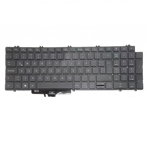 Laptop Keyboard For DELL Latitude 5520 5521 5530 5531 5540 5550 3540 3550 (2024) 0VYFVY VYFVY PK133MM3B22 490.0M607.031E SG-A2770-29A SN2007B Latin America LA Black With Backlit