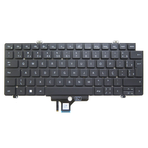 Laptop Keyboard For DELL Latitude 7420 2-in-1 7430 2-in-1 Precision 3470 3480 3490 Brazilian BR Black With Backlit