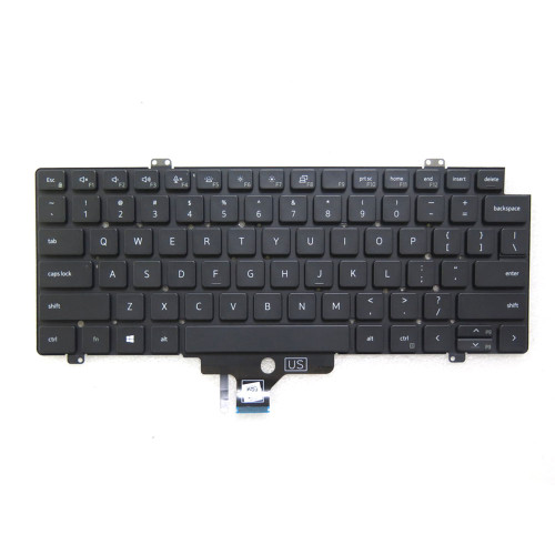 Laptop Keyboard For DELL Latitude 7420 2-in-1 7430 2-in-1 Precision 3470 3480 3490 English US Black With Backlit