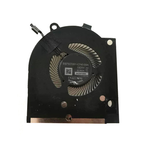 Laptop CPU Fan For DELL G15 5520 5525 RTX3050 EG75070S1-C740-S9A RD0210382111 DC5V 0.46A