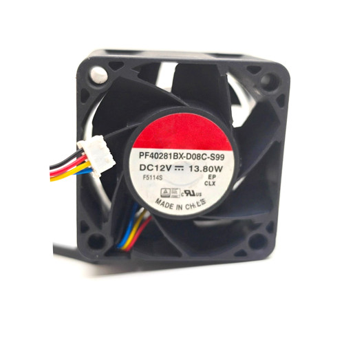 Cooling Fan For SUNON PF40281BX-D08C-S99 DC12V 13.80W 4PIN 4Lines
