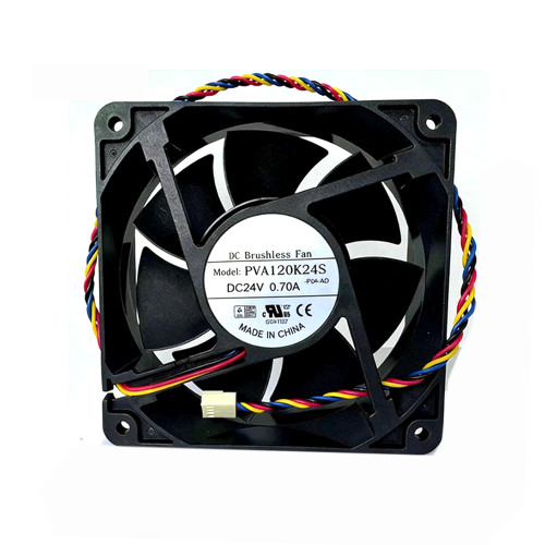 Cooling Fan For FOXCONN PVA120K24S-P04-AD DC24V 0.70A 4PIN 4Lines