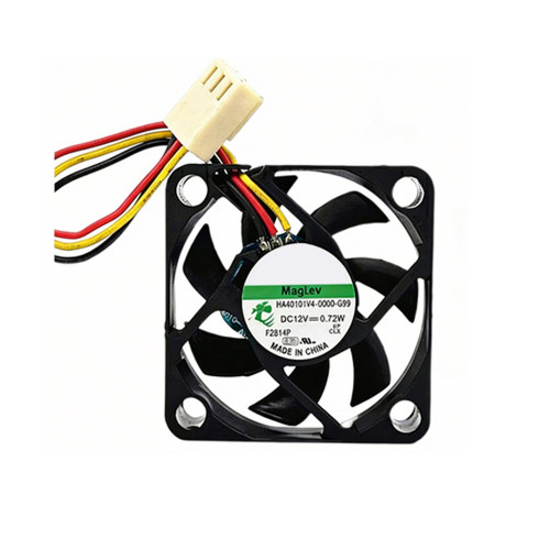Cooling Fan For SUNON HA40101V4-Q000-G99 DC12V 0.72W 3PIN 3Lines