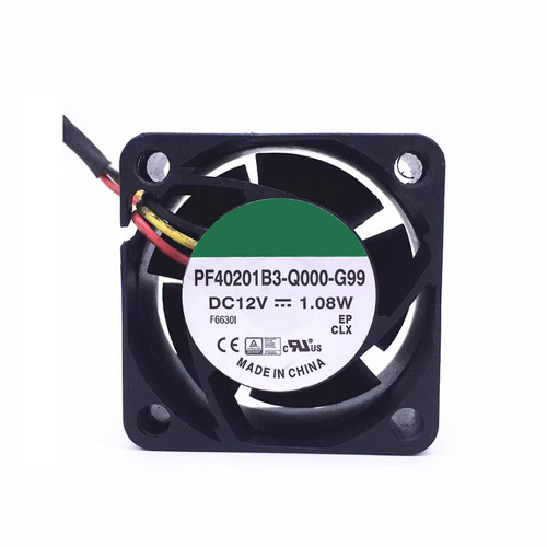 Cooling Fan For SUNON PF40201B3-Q000-G99 DC12V 1.08W 3Lines 4CM