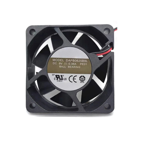 Cooling Fan For AVC DAPB0625B9L PE01 DC9V 0.36A 6CM 2Lines