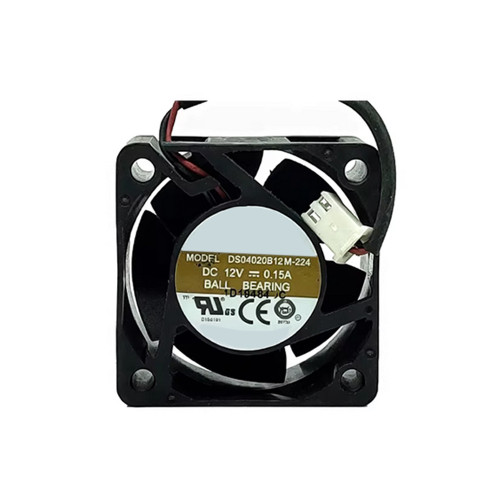 Cooling Fan For AVC DS04020B12M-244 DC12V 0.15A 2PIN 2Lines 4CM