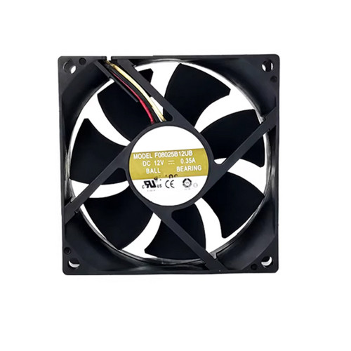 Cooling Fan For AVC F08025B12UB 8025 DC12V 0.35A 80*80*25MM 3Lines