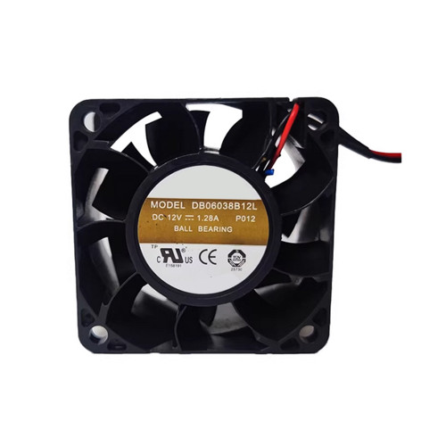 Cooling Fan For AVC DB06038B12L P012 DC12V 1.28A 2Lines 6CM
