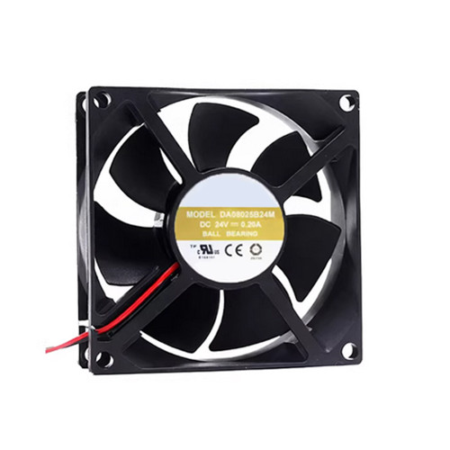 Cooling Fan For AVC DA08025B24M DC24V 0.20A 8025 8CM 2Lines