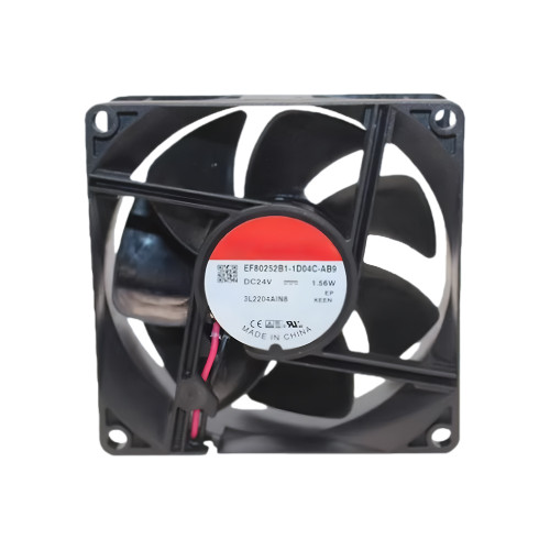 Cooling Fan For SUNON EF80252B1-1D04C-AB9 8025 DC24V 1.56W 8CM 2Lines