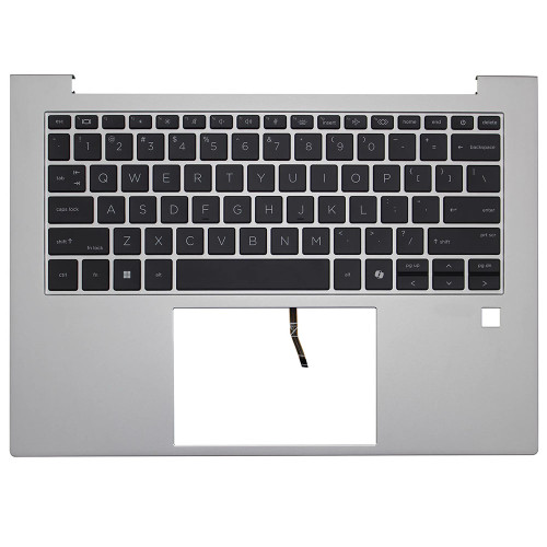 Laptop PalmRest&Keyboard For HP EliteBook 845 G11 N95848-001 With Backlit United States US Silver New