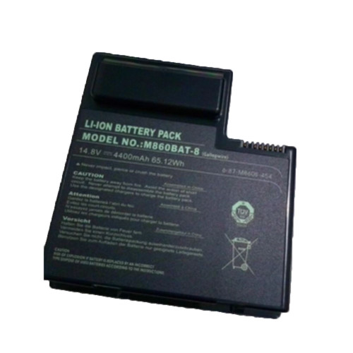 Laptop Battery For M860BAT-8 6-87-M860S-4P4 6-87-M860S-4P4-T 6-87-M86ES-454 14.8V 4400AH 65.12WH New