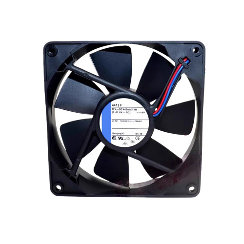 Cooling Fan For Ebmpapst 4412F DC12V 440mA 5.3W 2Lines 0PIN New