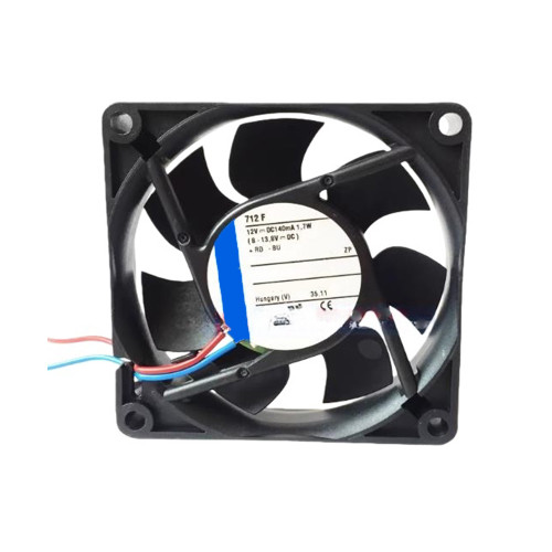 Cooling Fan For Ebmpapst 712F DC12V 140mA 1.7W 7CM 2Lines 0PIN New