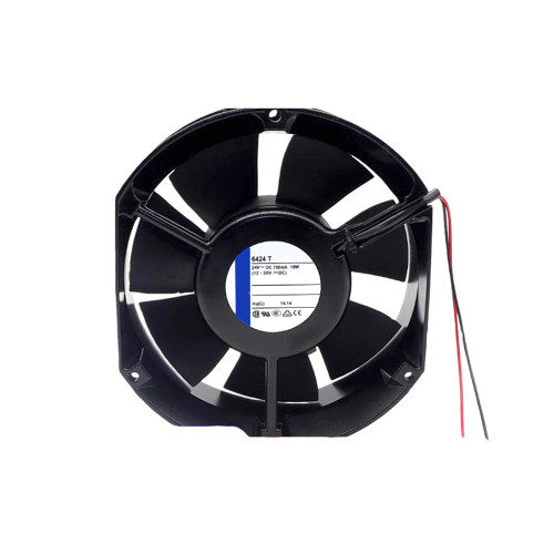 Cooling Fan For Ebmpapst 6424T DC24V 750mA 18W 2Lines 0PIN New