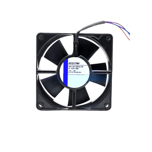 Cooling Fan For Ebmpapst 4312/17MV DC12V 230mA 3W 12CM 3Lines 0PIN New