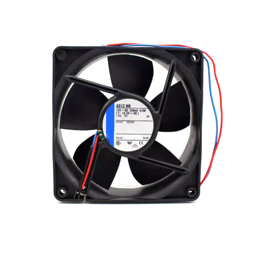 Cooling Fan For Ebmpapst 4312NN DC12V 330mA 4.0W 12CM 2Lines 0PIN New
