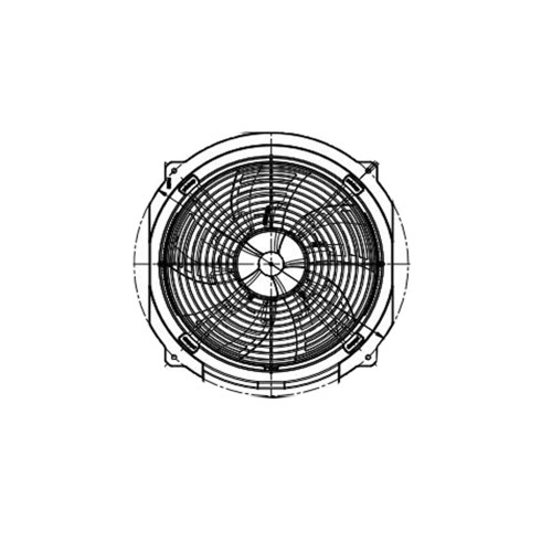 Cooling Fan For Ebmpapst W3G300-JK13-30 AC230V 50/60Hz 1500RPM 85W 0.8A 30CM New