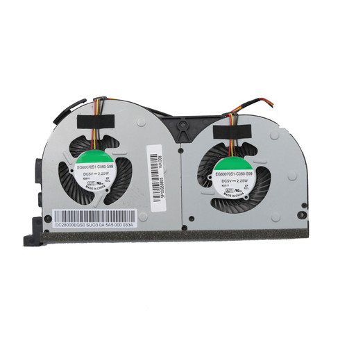 Laptop Cooling Fan For Lenovo Y70-70 Touch 5F10G59805 EG60070S1-C060-S99 DC28000EQS0 DC5V 2.25A New