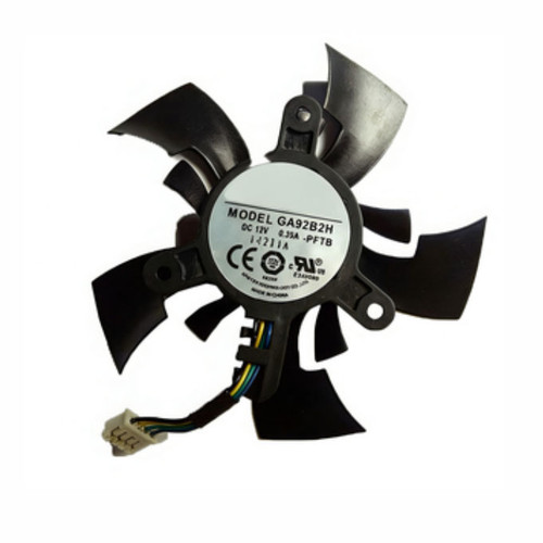 Cooling Fan For APISTEK GA92B2H-PFTB DC12V 0.35A 4Lines New