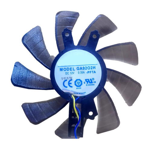 Cooling Fan For APISTEK GA92O2H-PFTA DC12V 0.35A 3Lines New