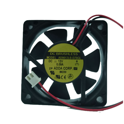 Cooling Fan For AD0612LB-D70GL DC12V 0.09A 2Lines