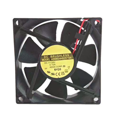 Cooling Fan For AD08024HB257104 DC24V 0.1A 2Lines
