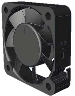 Cooling Fan For Yijiezz DAY40102 DC24V 0.09A 10000RPM 40x40x10mm