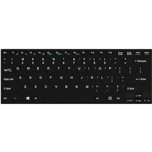 Laptop Keyboard For Micromax Canvas L1160 English US Without Frame New