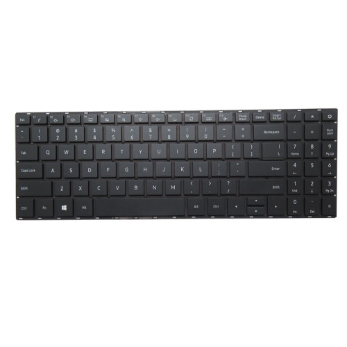 Laptop Keyboard For Digma Sprint N DN15R5-8DXW05 Black United States US With Backlit
