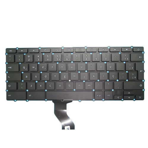 Laptop Keyboard For CTL Education For Chromebook NL6B Brazilian BR Black Without Frame New