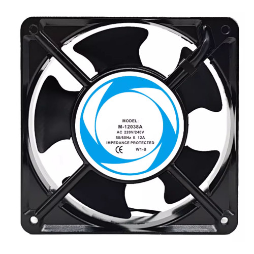 Cooling Fan For MDOVPD M-12038A AC220-240V 0.12A 120*120*38MM Oil-impregnated Bearings New