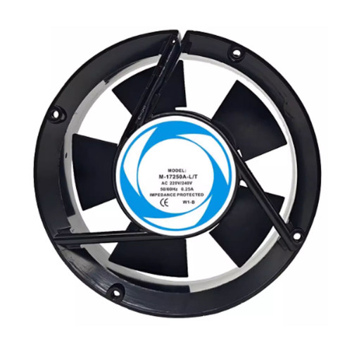 Cooling Fan For MDOVPD M-17250A-L/T AC220-240V 0.25A 172*172*51MM Oil-impregnated Bearings Round New