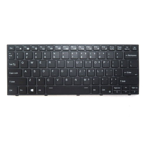 Laptop Keyboard For Axioo MyBook Pro K7 (16N9) (8N5) (8S9) English US Black With Frame With Backlit