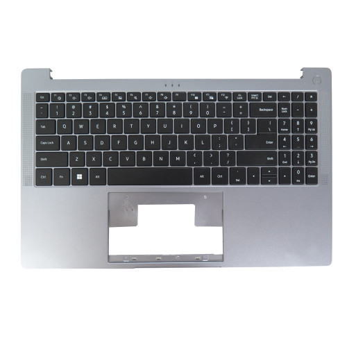 Laptop PalmRest&keyboard DY325F VS151L English US Gray 95% New