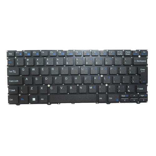 Laptop Keyboard For SiComputer Nauta P1403 English US Black Without Backlit Without Frame New