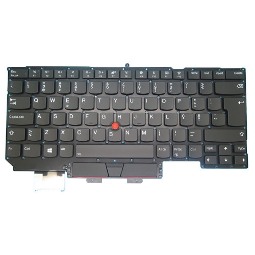 Laptop Keyboard For Lenovo Thinkpad X1 Carbon 6th Gen Portugal PO PT With Backlit Black New